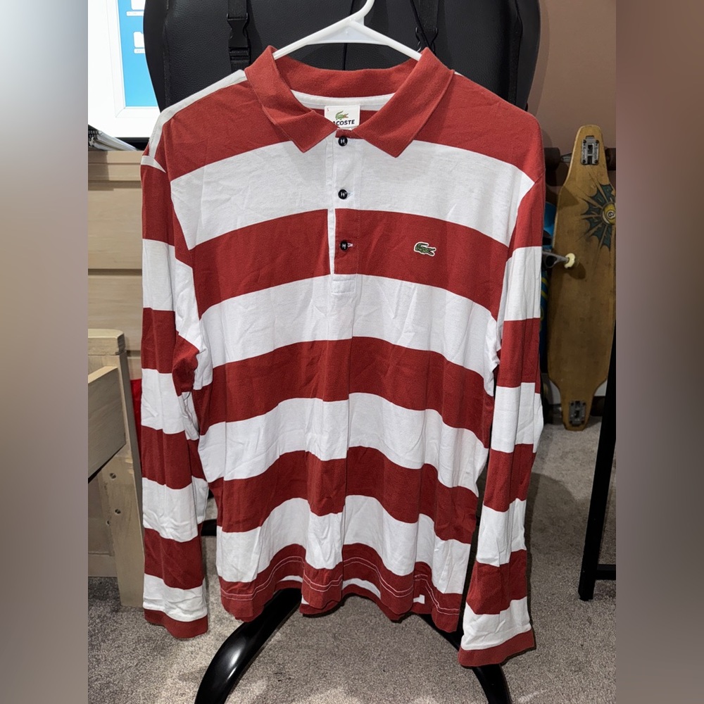 Lacoste long sleeve polo